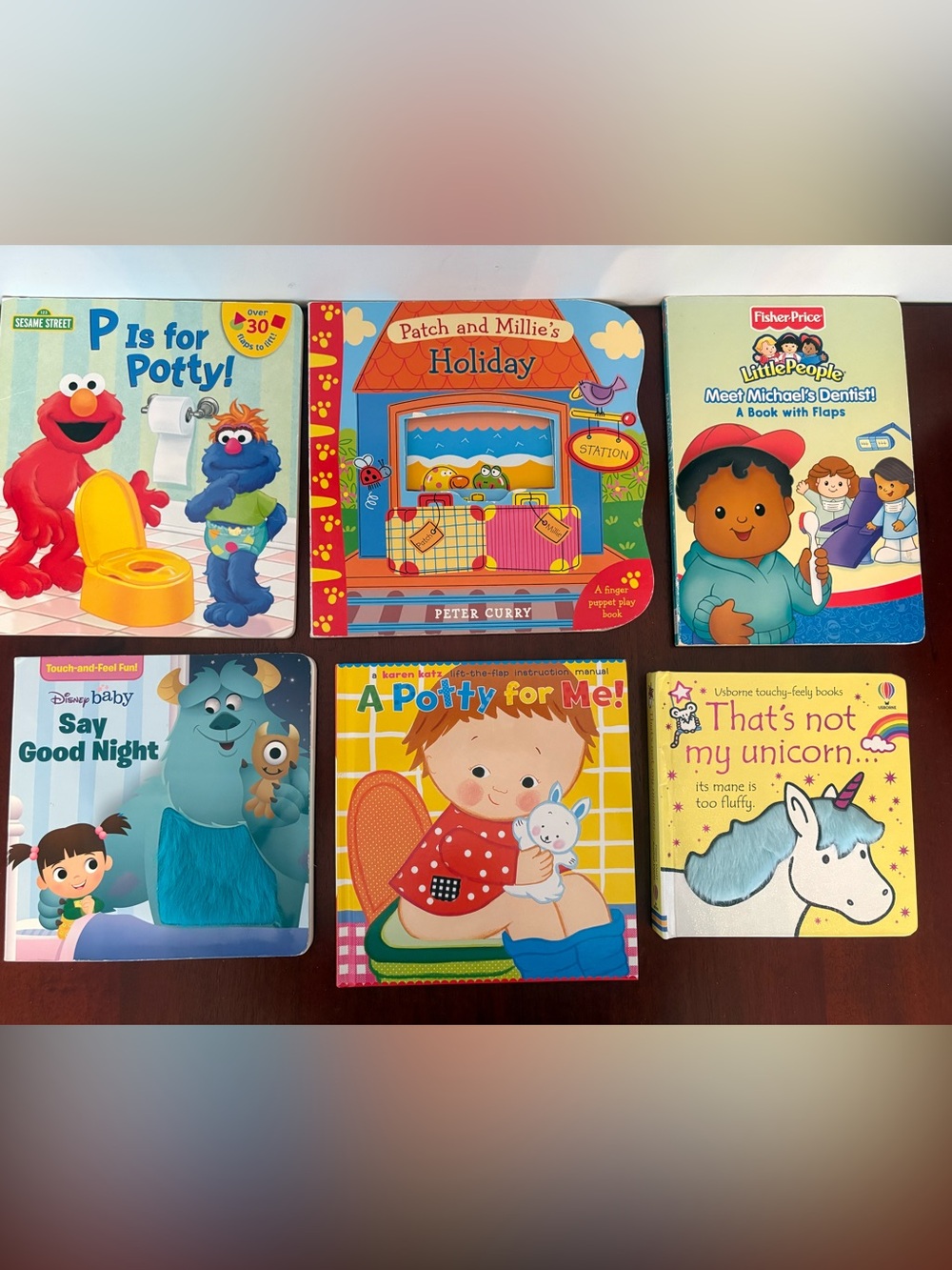 6 Kids Board Books